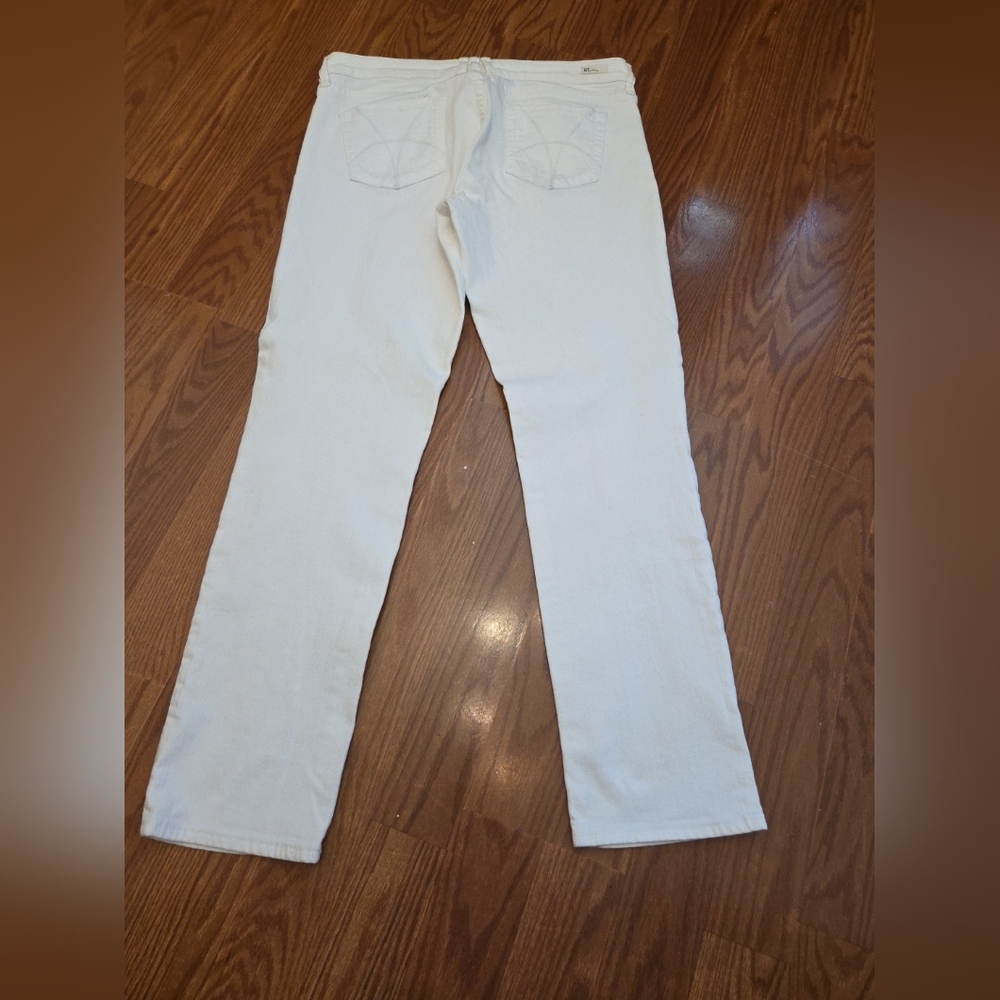 White Nwot Kut From The Kloth Catherine Boyfriends Jeans Size 10 - Picture 8 of 13